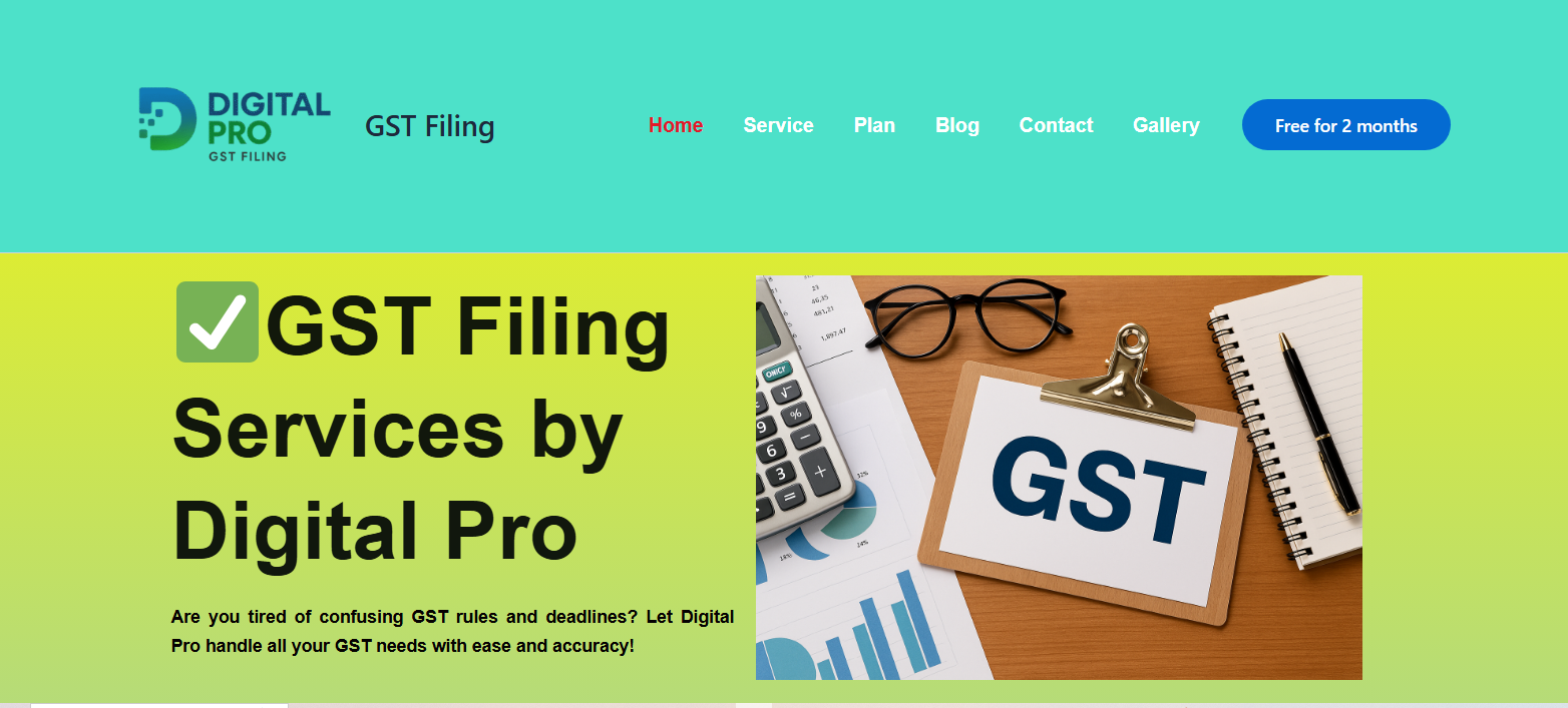 GST SERVICE - DIGITAL PRO - DEBASISH CHANDA